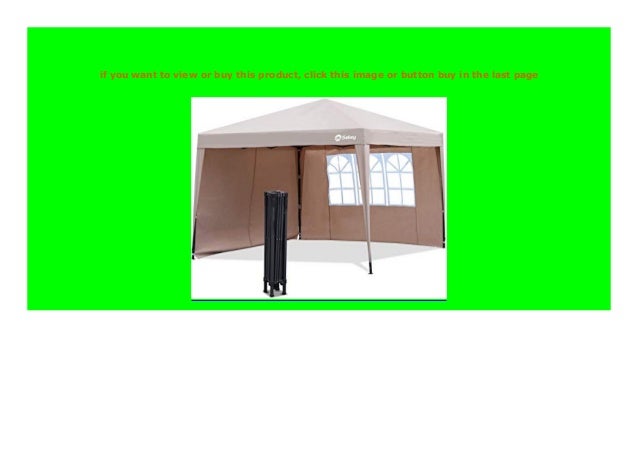 Big Sale Sekey Garten 3x3 M Pavillon 100 Wasserdicht Faltpavillon Ga