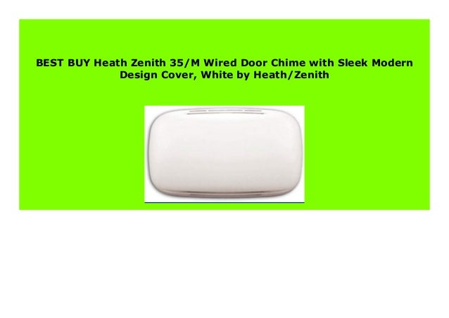 Big Discount Heath Zenith 35 M Wired Door Chime With Sleek Modern Des