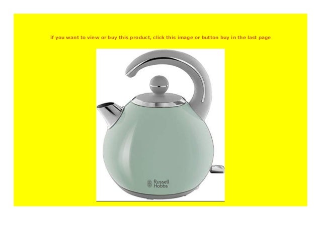 Best Buy Russell Hobbs Wasserkocher Bubble Gr N 1 5l 2300