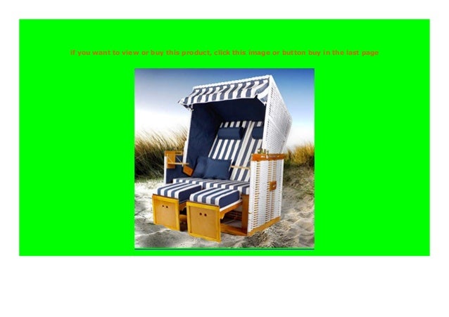 Big Sale Brast Strandkorb Nordsee Xxl Volllieger Blau Wei Gestreift