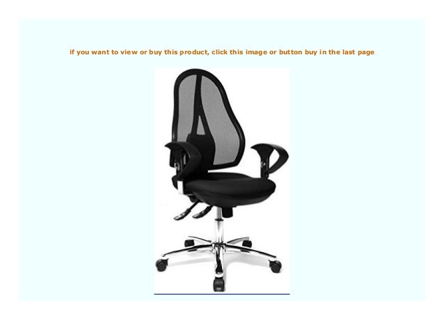 Topstar Open Point SY Deluxe ergonomischer Syncro-Bandscheiben-Drehstuhl,...