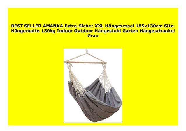 Big Sale Amanka Extra Sicher Xxl H Ngesessel 185x130cm Sitz H Ngematt