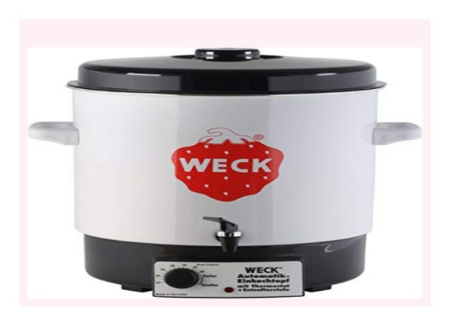 Big Sale Weck Wat 14a Einkochautomat 2000 Watt Kontrolllampe Pr