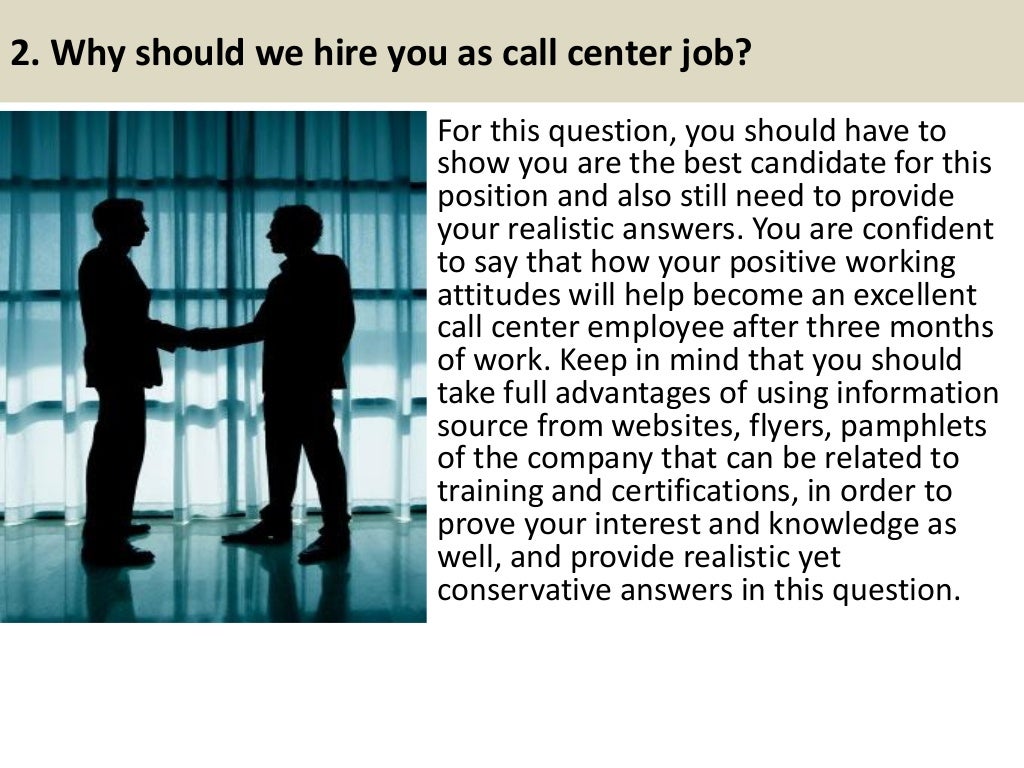 Top 40 Call Center Interview Questions And Answers Pdf