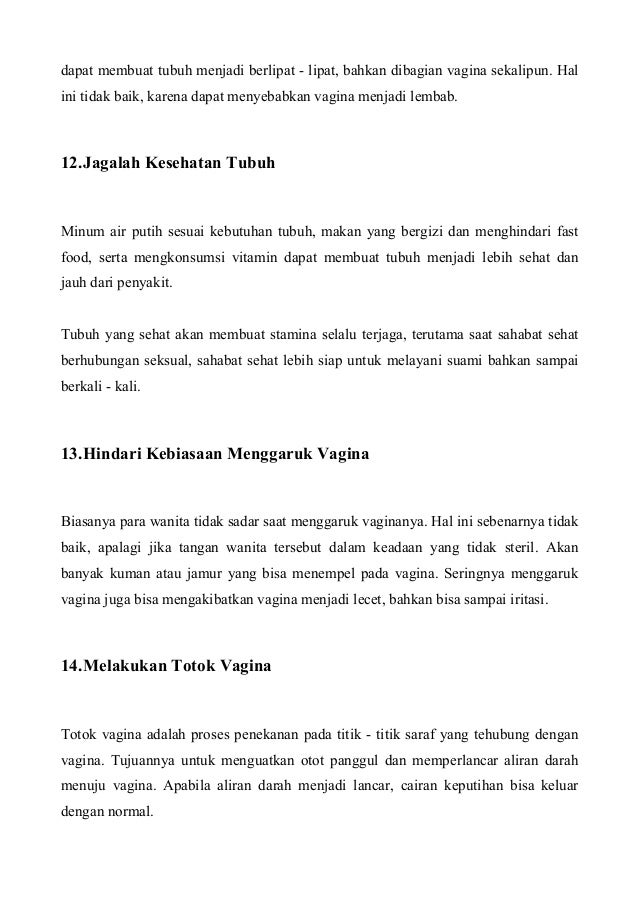 16 Cara Mengembalikan Keperawanan Seperti Semula Sebelum Menikah