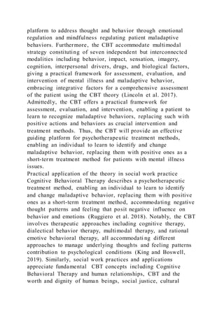 16CBT Actual Applications Student nameAffilia | PDF