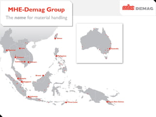 MHE-Demag Group
The name for material handling
 