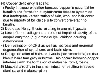 16 copper deficiency and associated diseases part 2 | PDF
