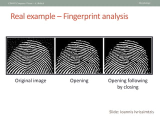 Binary images and Morphology - Computer Vision | PDF