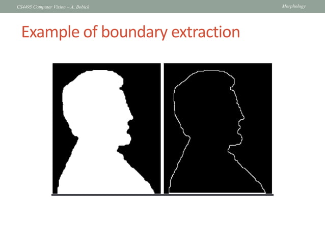 Binary images and Morphology - Computer Vision | PDF