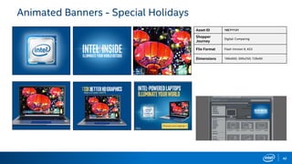 42
Animated Banners - Special Holidays
Asset ID 16CY1131
Shopper
Journey
Digital: Comparing
File Format Flash Version 9, AS3
Dimensions 160x600; 300x250; 728x90
 