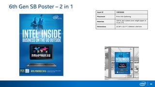 68
6th Gen SB Poster – 2 in 1
Asset ID 15RCB500
Placement Print: Info Gathering
Materials
100 lb. dull coated cover weight paper or
12 pt. C1S
Dimensions 23.39" x 33.11" / 594mm x 841mm
 