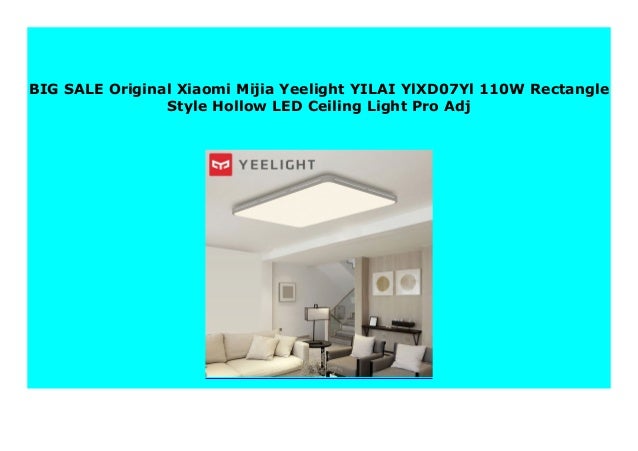 yilai ceiling lamp