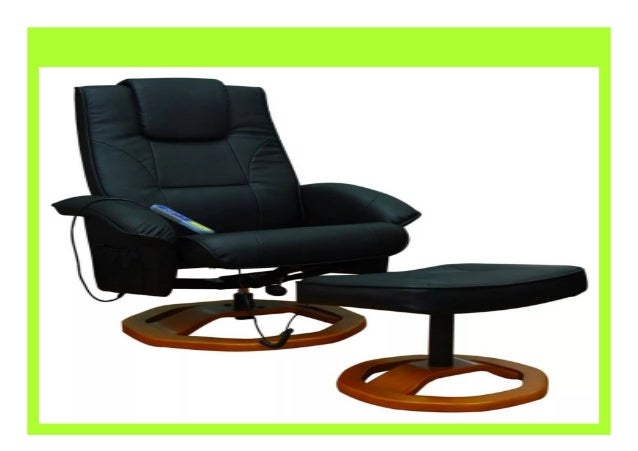 Discount Vidaxl Massage Black Armchair With Footrest Home Computer D