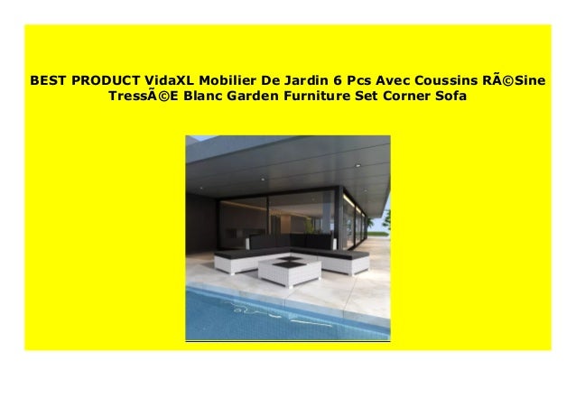 Big Sale Vidaxl Mobilier De Jardin 6 Pcs Avec Coussins Resine Tresse