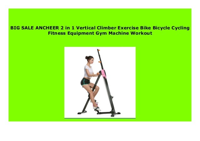 ancheer climber and bike