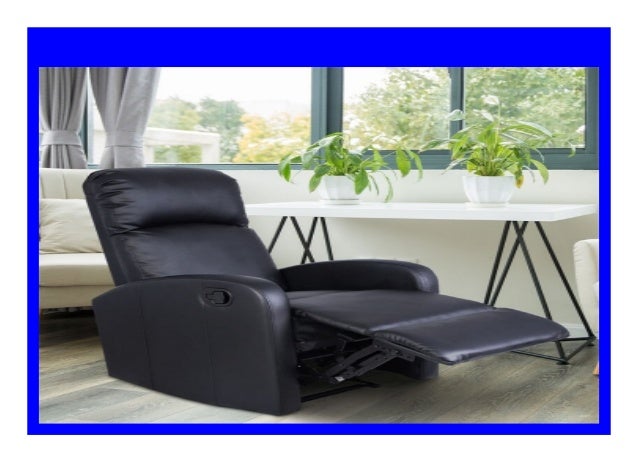 Sell Black Pu Leather Comfortable Recliner Massage Chair Sofa Foam P