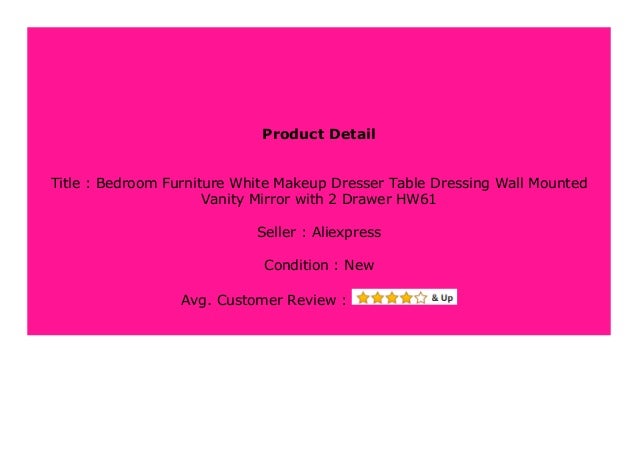 Discount Bedroom Furniture White Makeup Dresser Table