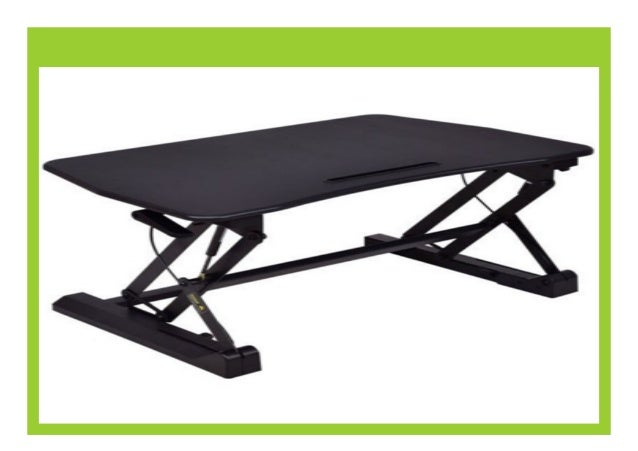 Big Sale Height Adjustable Stand Up Lift Rising Laptop Desk With Pho