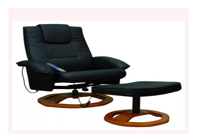 Sell Vidaxl Massage Black Armchair With Footrest Home Computer Desk