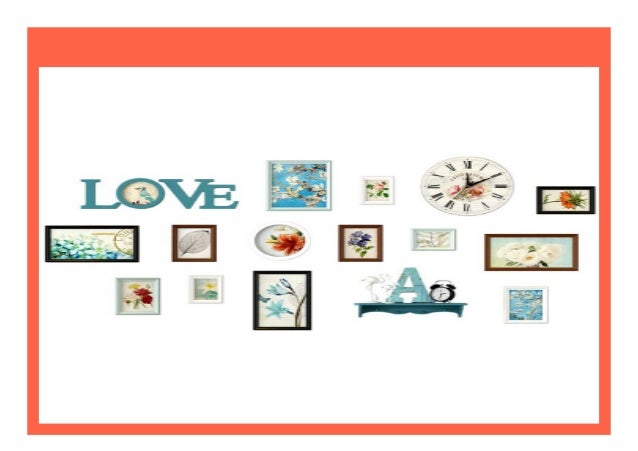 Big Sale 13 Pcs Multi Color Wall Photo Frmae Set Lovely Home Decor W