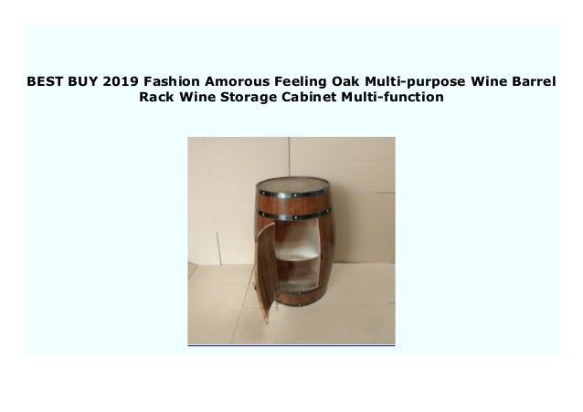 Hot Sale 2019 Fashion Amorous Feeling Oak Multi Purpose Wine Barrel