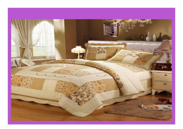 Big Sale New Handmade Patchwork Quilt Set 3pcs 100 Cotton Quilted B