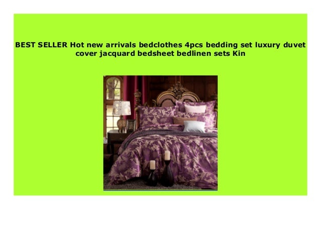 Best Price Hot New Arrivals Bedclothes 4pcs Bedding Set Luxury Duvet