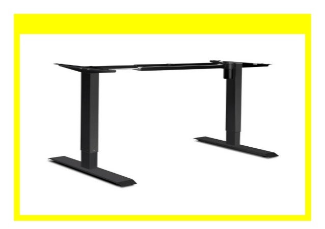 Discount Motorised Height Adjustable Electric Standing Desk Frame Ea