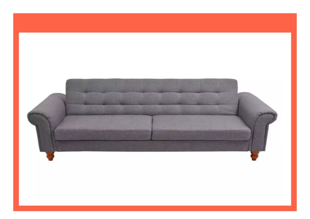vidaxl sofa bed with armrest