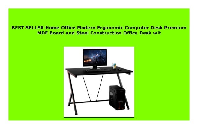 Discount Home Office Modern Ergonomic Computer Desk Premium Mdf Boar