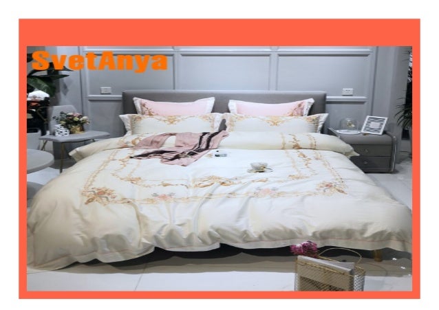Big Sale Svetanya Royal Style Embroidered Bedding Sets Queen King Si