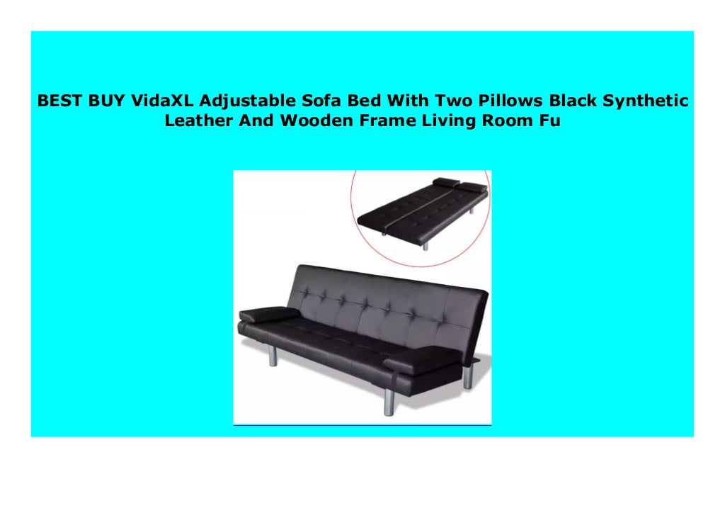 vidaxl sofa bed with armrest
