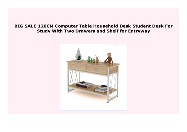Big 120cm Computer Table Household Desk Student For Study Big 120cm Computer Table Household