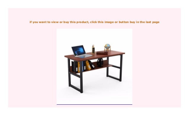 Best Seller 55 Computer Desk With Bookshelf Office Desk Writing Wor
