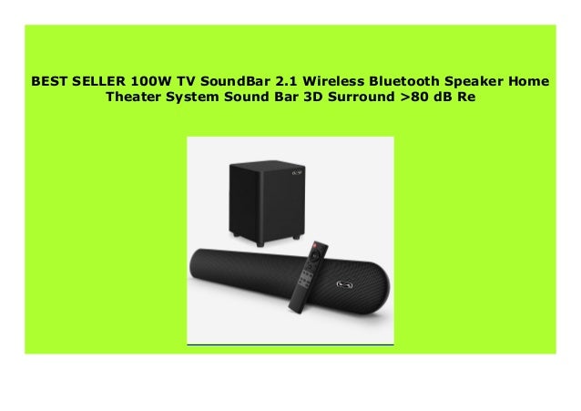 soundbar 100w