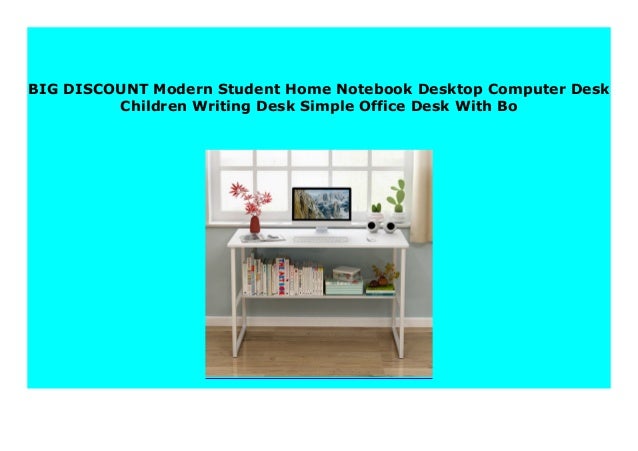 New Modern Student Home Notebook Desktop Computer Desk Children Writ