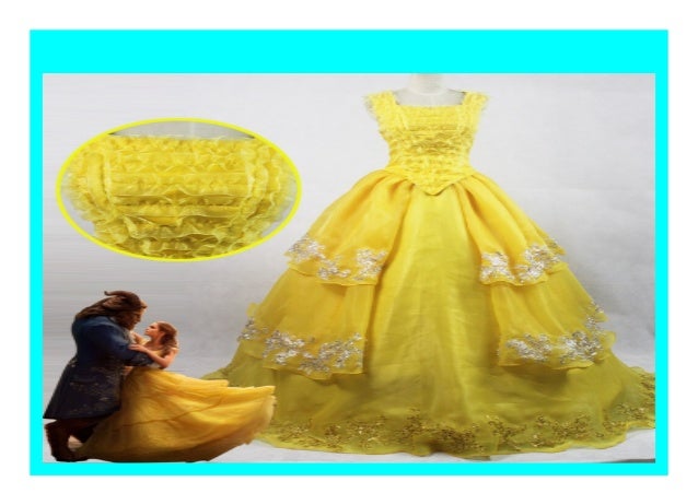 Best Price Beauty And The Beast Dress Belle Cosplay Costume Princess