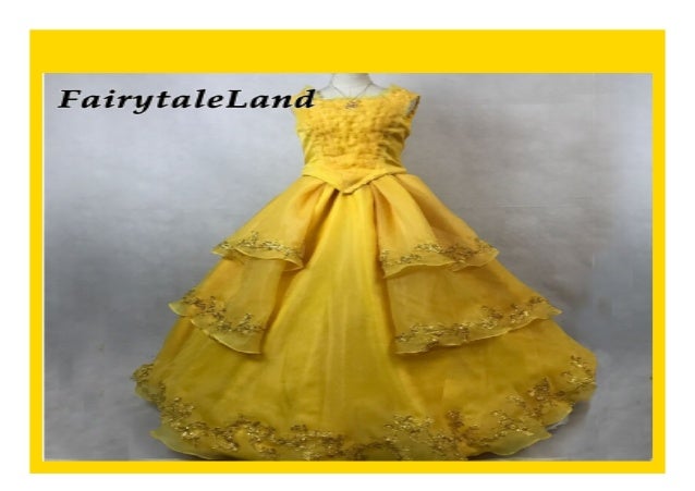 New Emma Watson Yellow Belle Dress Halloween Costumes For Adult Wome