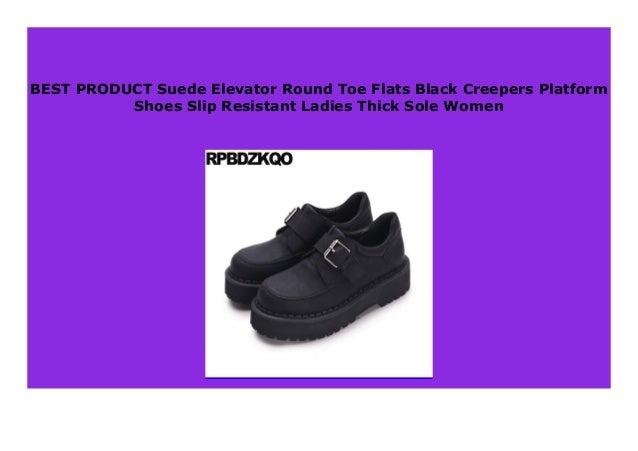 slip resistant platform shoes