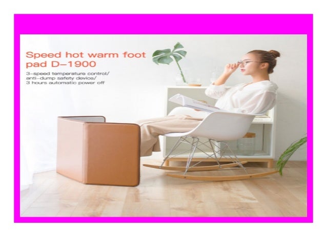 New Ilincare Foot Massager Electric Leg Massage Therapy Warmer Keep