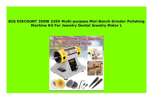 Hot Sale 350w 220v Multi Purpose Mini Bench Grinder Polishing Machin