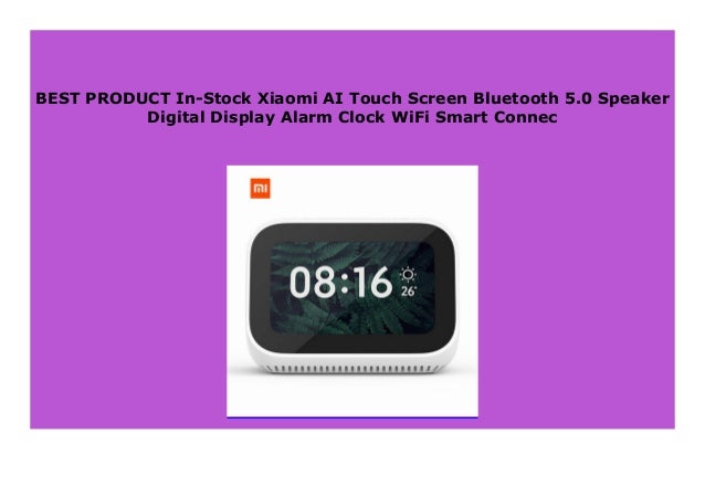 xiaomi ai touch screen bluetooth 5.0 speaker