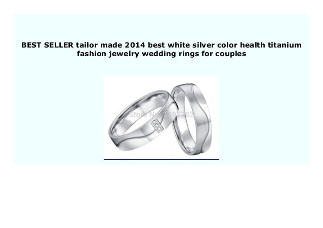 Best Price Tailor Made 2014 Best White Silver Color Health Titanium