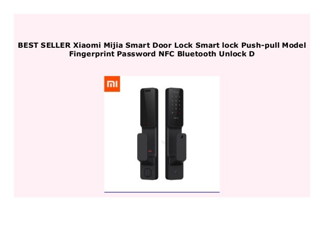 New Xiaomi Mijia Smart Door Lock Smart Lock Push Pull Model