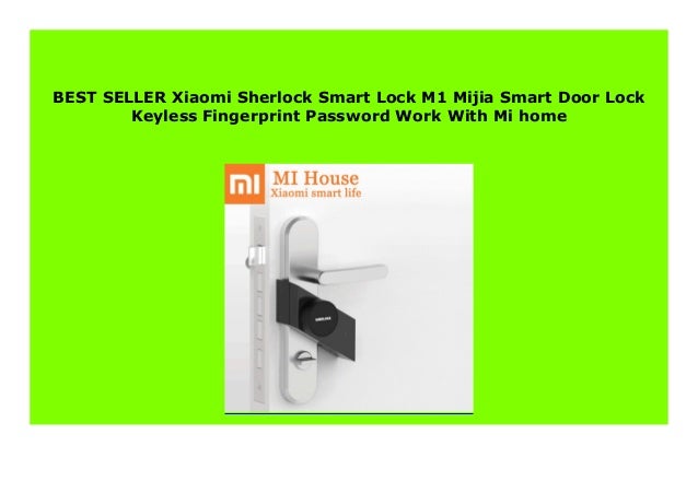 Discount Xiaomi Sherlock Smart Lock M1 Mijia Smart Door Lock Keyless