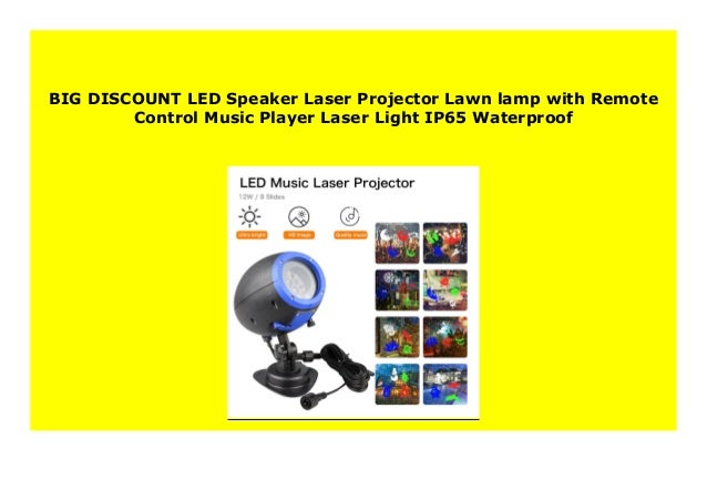 laser light speaker