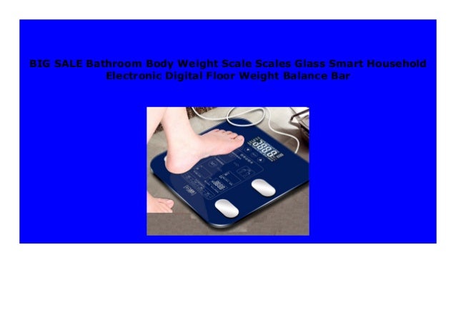 Sell Bathroom Body Weight Scale Scales Glass Smart Household Electro