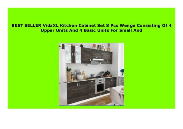Best Price Vidaxl Kitchen Cabinet Set 8 Pcs Wenge Consisting Of 4 Up