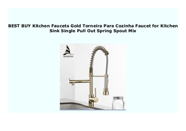 Hot Sale Kitchen Faucets Gold Torneira Para Cozinha Faucet For Kitch